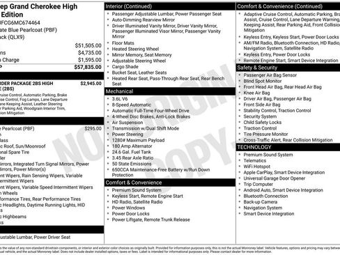 Used 2021 Jeep Grand Cherokee High Altitude AWD/4WD image 41