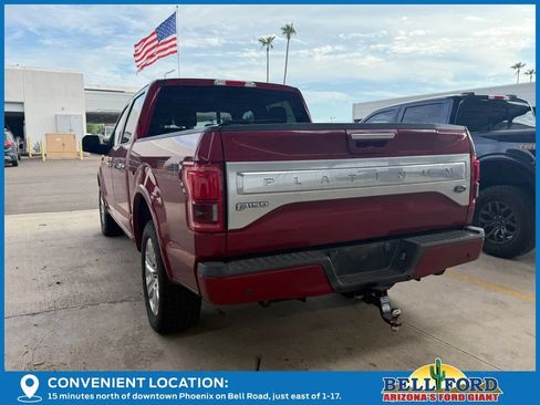 Used 2017 Ford F150 Platinum w/ Equipment Group 701A Luxury AWD/4WD image 3