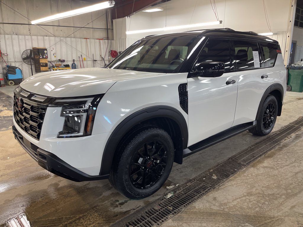 Certified 2026 Nissan Armada PRO-4X w/ Captain's Chari Seat Package AWD/4WD 360° Tour
