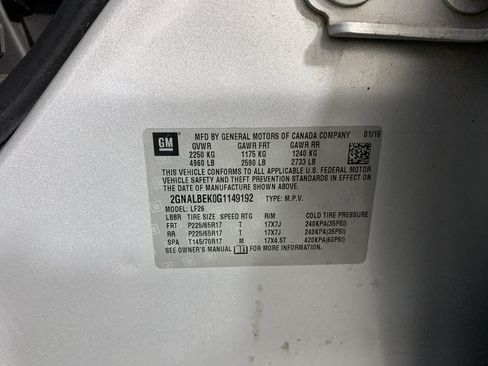 Used 2016 Chevrolet Equinox LS FWD image 12