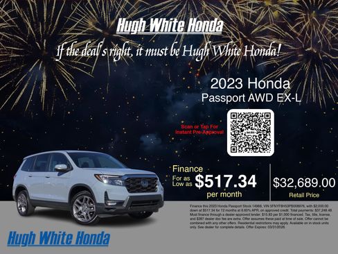 Used 2023 Honda Passport EX-L image 3