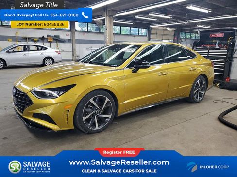 Used 2021 Hyundai Sonata SEL Plus FWD image 1
