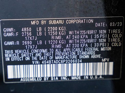 Used 2023 Subaru Outback Premium image 13