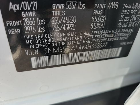 Used 2021 Hyundai Santa Fe Calligraphy AWD/4WD image 35