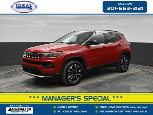 Used 2024 Jeep Compass Limited AWD/4WD image 1