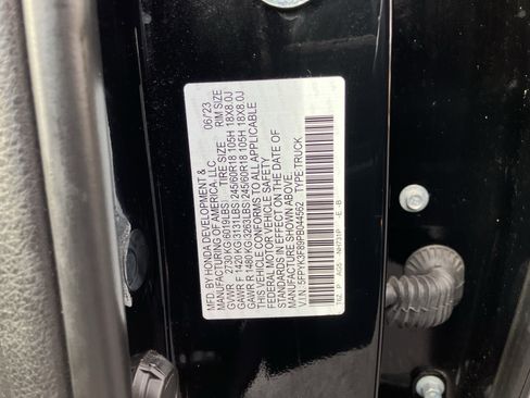 Certified 2023 Honda Ridgeline Black Edition image 36