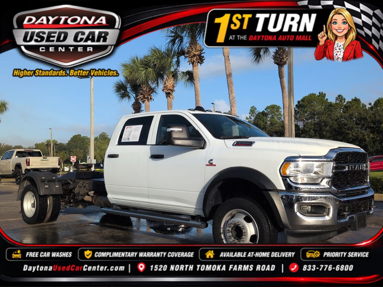 Used 2024 RAM 4500 Tradesman w/ Chrome Appearance Group RWD image 1
