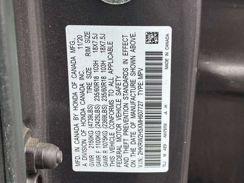 Used 2021 Honda CR-V EX image 16