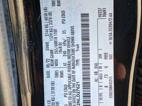 Used 2022 Ford Ranger Lariat w/ Equipment Group 501A High image 32