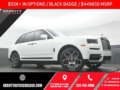 Used 2021 Rolls-Royce Cullinan Black Badge AWD/4WD image 1