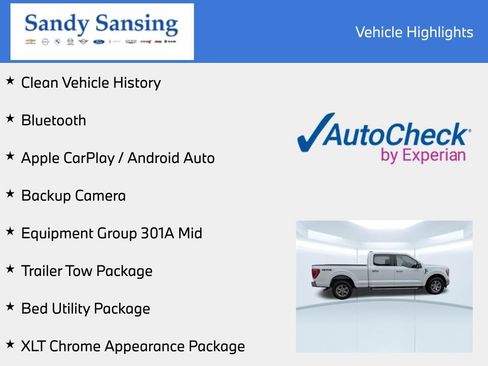 Used 2023 Ford F150 XLT w/ Equipment Group 301A Mid AWD/4WD image 8