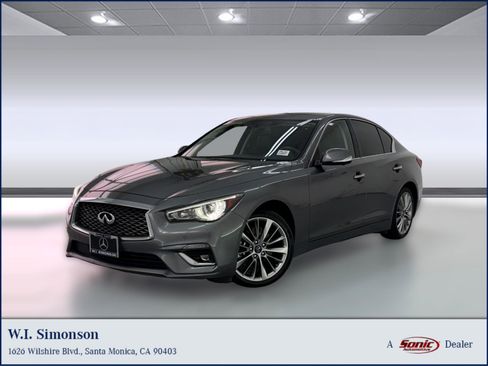 Used 2023 INFINITI Q50 Luxe RWD image 1