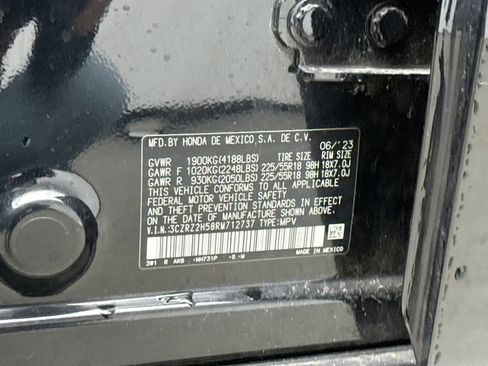 Used 2024 Honda HR-V Sport image 12