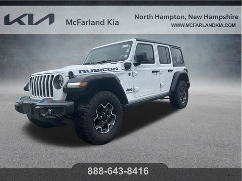Used 2022 Jeep Wrangler Unlimited Rubicon 4xe w/ Cold Weather Group image 1
