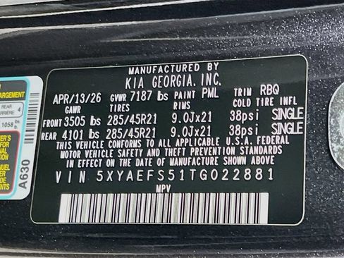 New 2026 Kia EV9 GT-Line AWD/4WD image 28