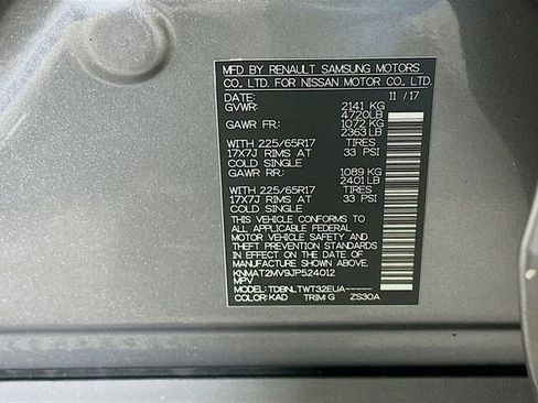 Used 2018 Nissan Rogue SV w/ Premium Package image 34