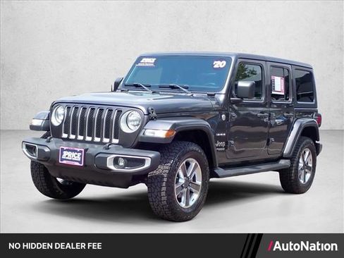 Used 2020 Jeep Wrangler Unlimited Sahara AWD/4WD image 1