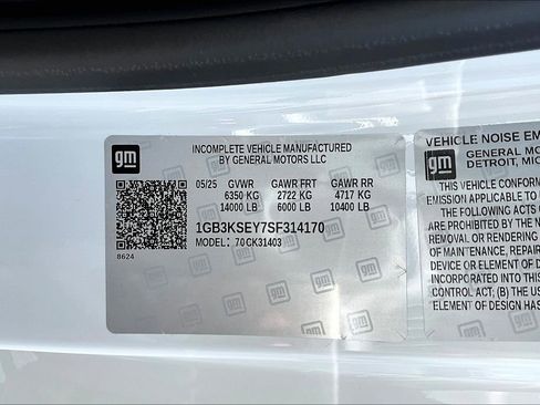 New 2025 Chevrolet Silverado 3500 W/T w/ WT Convenience Package image 13