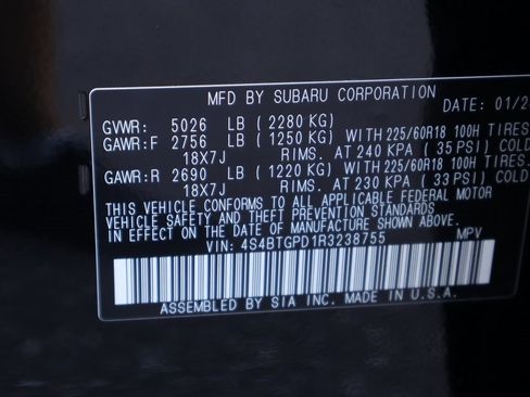 Used 2024 Subaru Outback Touring XT w/ Tech Package 3 image 28