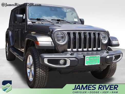 Used 2021 Jeep Wrangler Unlimited Sahara AWD/4WD image 6
