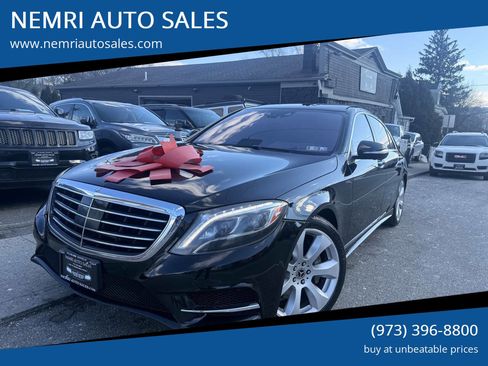 Used 2015 Mercedes-Benz S 550 4MATIC Sedan w/ Sport Package image 1