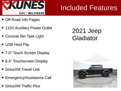 Used 2021 Jeep Gladiator Willys image 3
