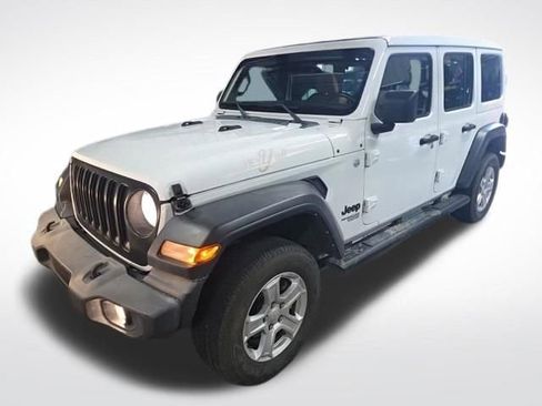 Used 2021 Jeep Wrangler Unlimited Sport w/ Sun And Sound Package AWD/4WD image 3