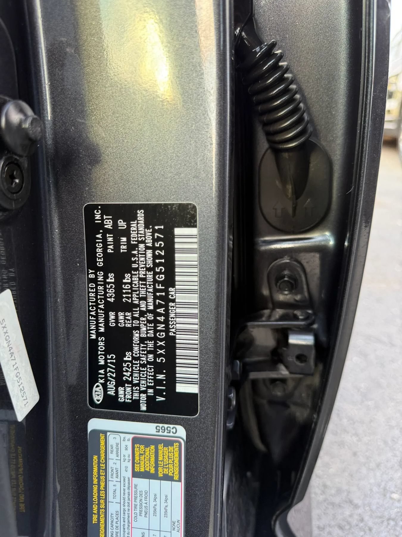 Used 2015 Kia Optima EX w/ EX Premium Package FWD image 41