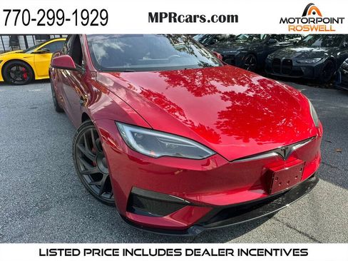 Used 2026 Tesla Model S Plaid AWD/4WD image 1