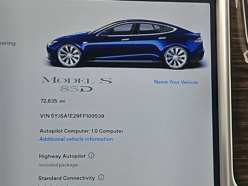 Used 2015 Tesla Model S 85D image 15