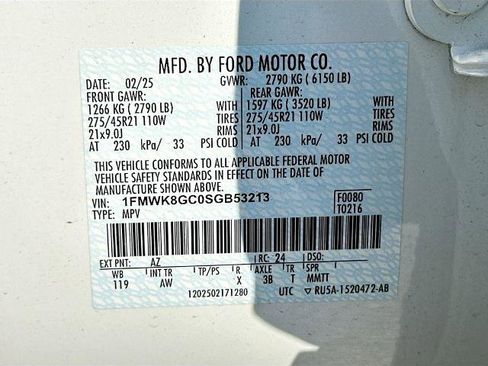 Certified 2025 Ford Explorer ST image 33