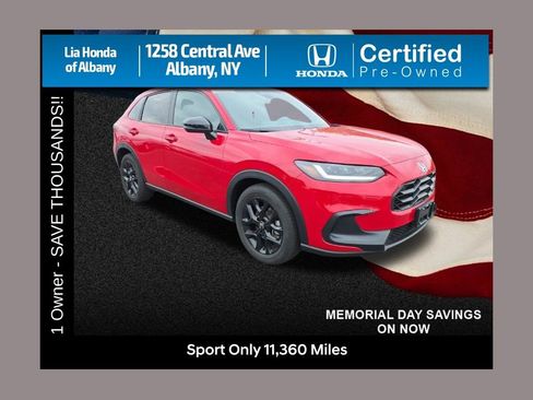 Certified 2025 Honda HR-V Sport image 1