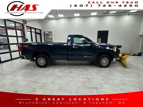 Used 2020 GMC Sierra 1500 4x4 Regular Cab w/ Snow Plow Prep Package image 6
