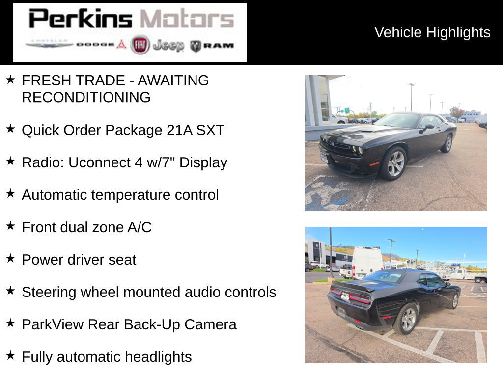 Used 2018 Dodge Challenger SXT RWD image 15