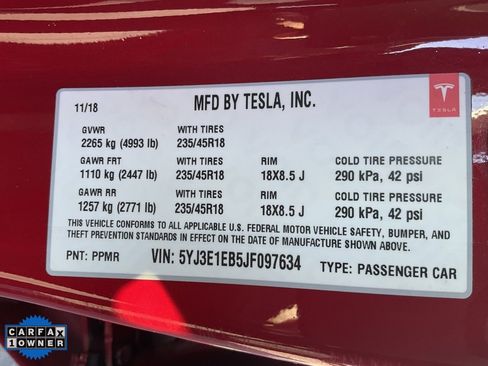 Used 2018 Tesla Model 3 Long Range image 21