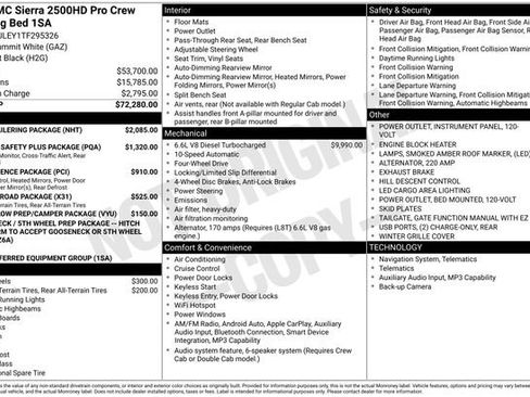 New 2026 GMC Sierra 2500 Pro w/ Max Trailering Package AWD/4WD image 24