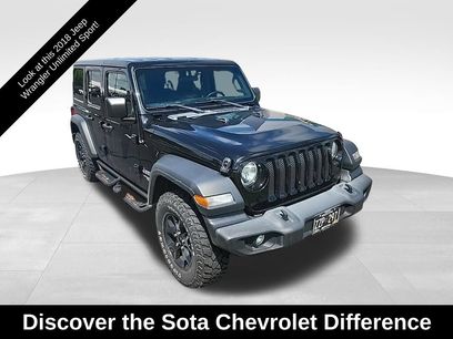 Used 2018 Jeep Wrangler Unlimited Sport