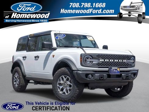 Certified 2025 Ford Bronco Badlands AWD/4WD image 1