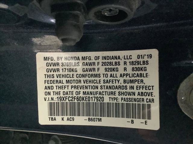 Used 2019 Honda Civic LX image 15