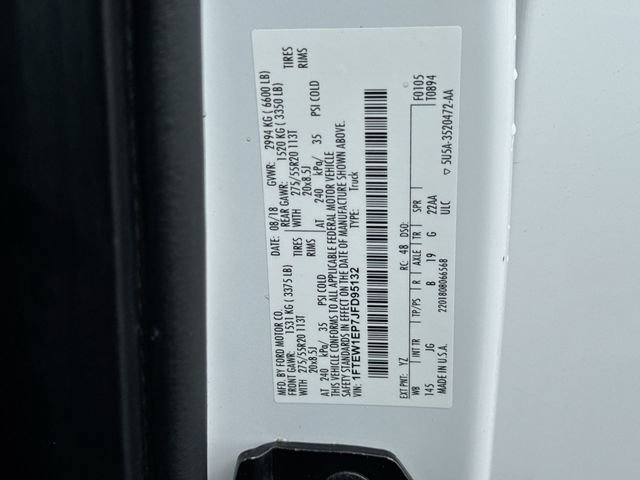 Used 2018 Ford F150 XL w/ Equipment Group 101A Mid AWD/4WD image 32