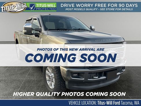 Used 2017 Ford F350 Platinum w/ Platinum Ultimate Package image 1