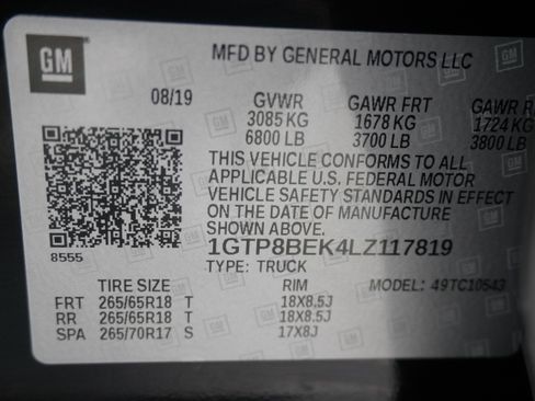 Used 2020 GMC Sierra 1500 SLE w/ SLE Value Package RWD image 27