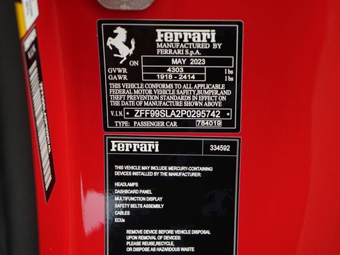 Used 2023 Ferrari 296 GTB image 28