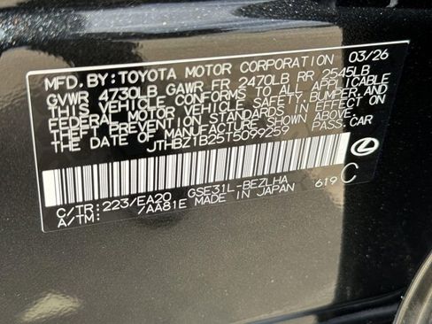 Certified 2026 Lexus IS 350 F Sport RWD image 29