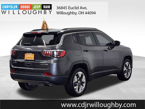 Certified 2021 Jeep Compass Limited w/ Sun and Sound Group image 8