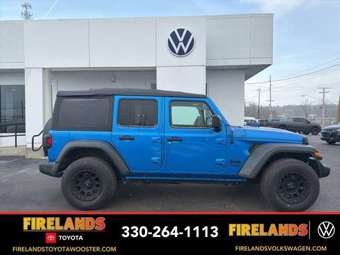 Used 2021 Jeep Wrangler Unlimited Sport image 3