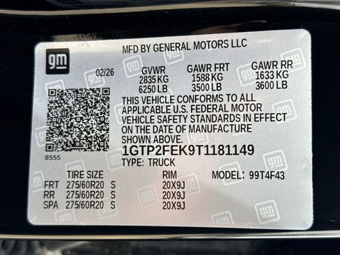 New 2026 GMC Canyon Denali w/ LPO, Denali Black Edition image 53