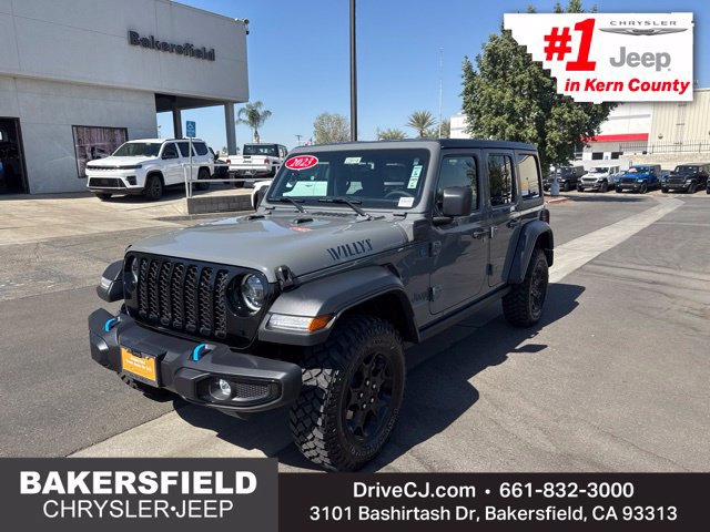 Certified 2023 Jeep Wrangler Unlimited w/ 8.4" Radio Group AWD/4WD image 1
