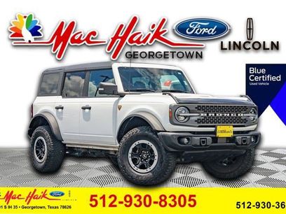 Certified 2023 Ford Bronco Badlands w/ Sasquatch Package
