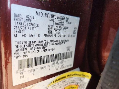 Used 2015 Ford Expedition EL XL image 31